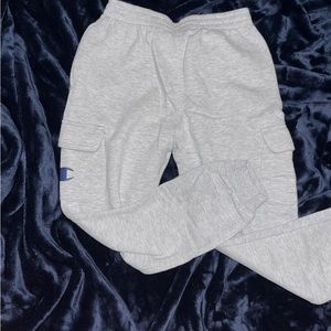boys size large champion sweatpants with pockets on side